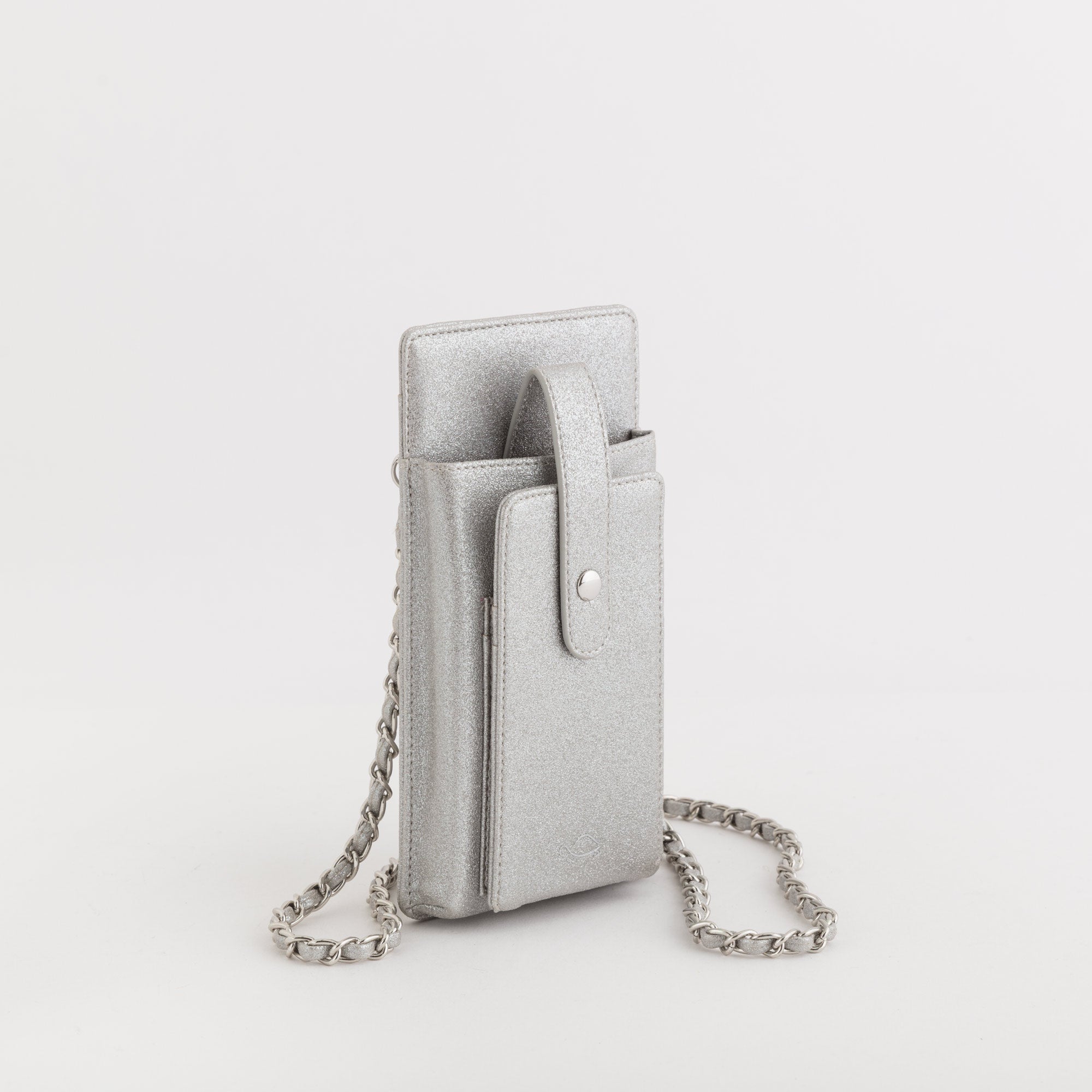 Carpisa Croatia – Shiny accessories - Women's cell phone case – Silver – AAD07701545 – Image 1 |k=AAD0770154504001_01_basechild