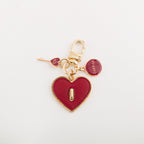 Carpisa Hrvatska â€“ Heart lock keychain - Women's Metal Keychain â€“ AAD59501546 â€“ Image 2