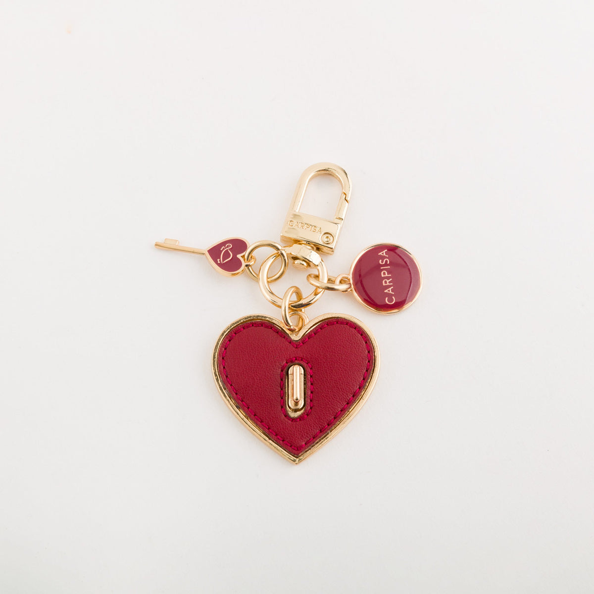 Carpisa Hrvatska â€“ Heart lock keychain - Women's Metal Keychain â€“ AAD59501546 â€“ Image 2