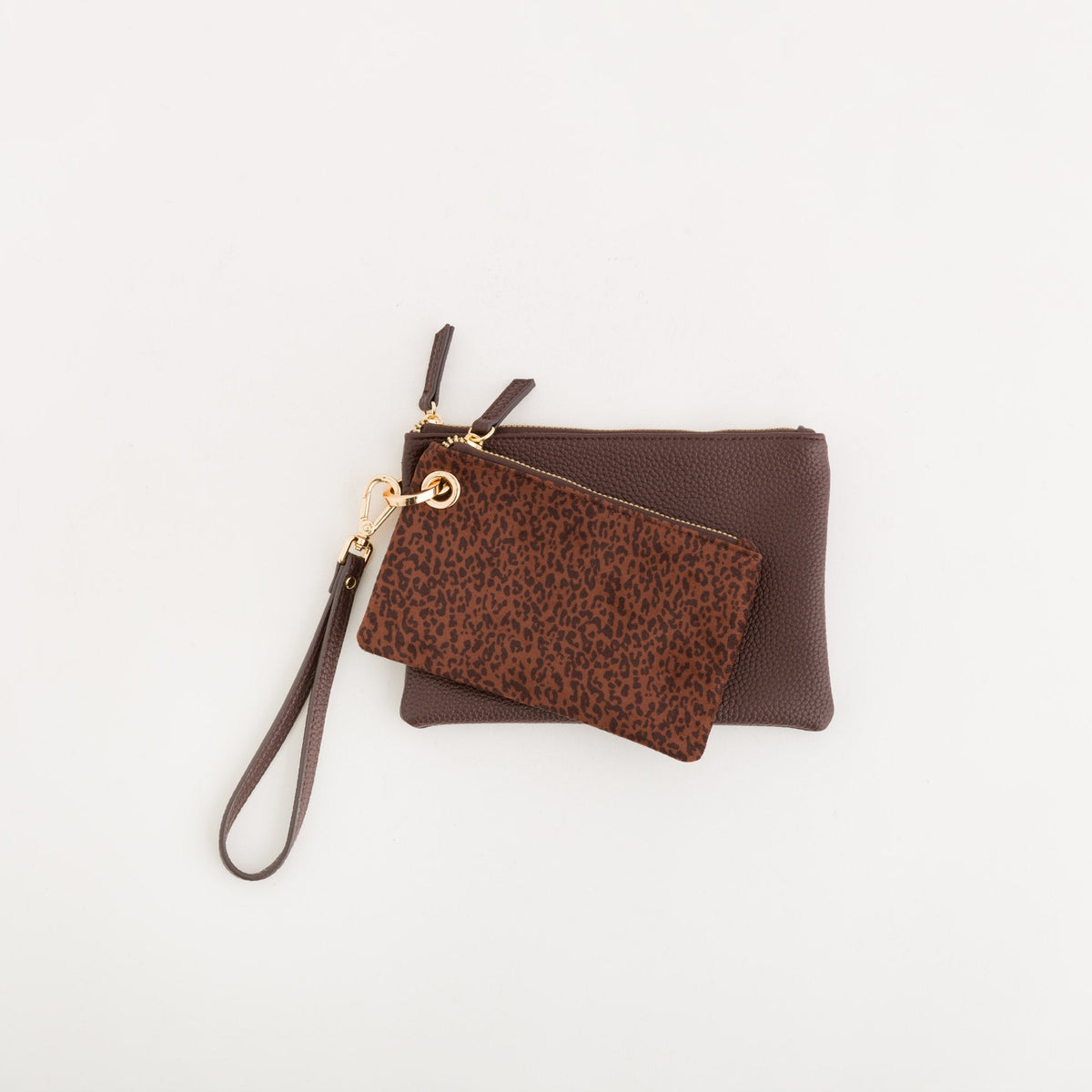 Carpisa Hrvatska â€“ Emily clutch set - Clutch set â€“ Chocolate/multicolor â€“ AAD68504546 â€“ Image 1