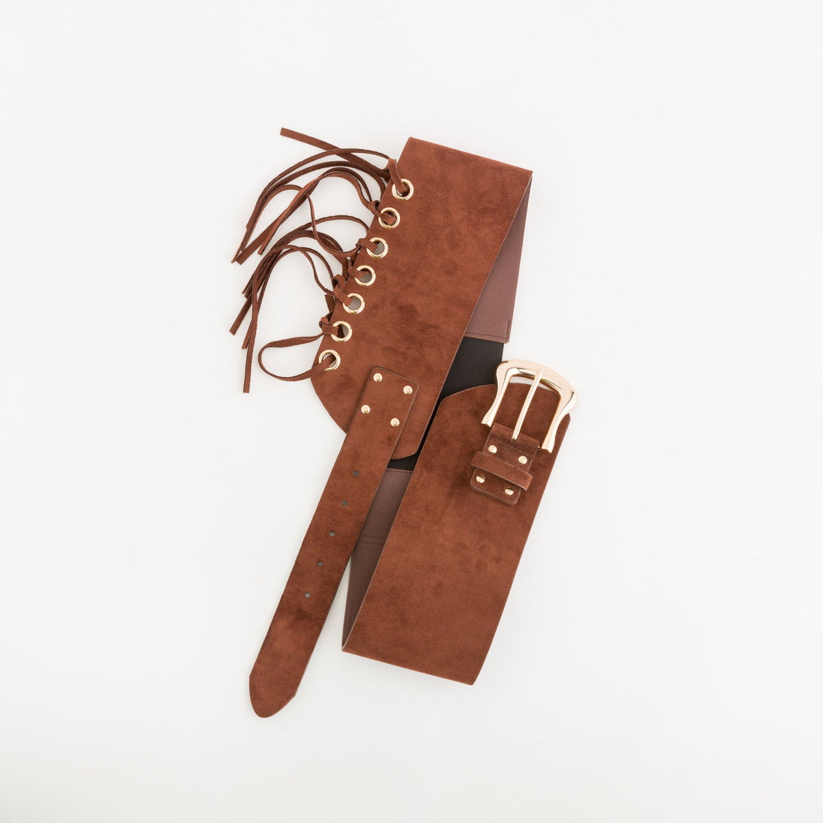 Carpisa Hrvatska â€“ Chia belt - Women's Belt â€“ Chocolate â€“ ACD55901546 â€“ Image 1
