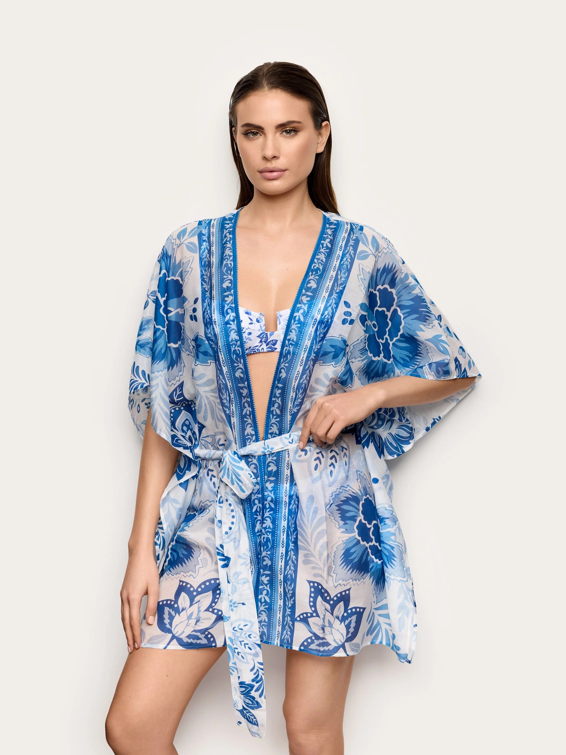 Greta Silk Blend - Ženski kaftan