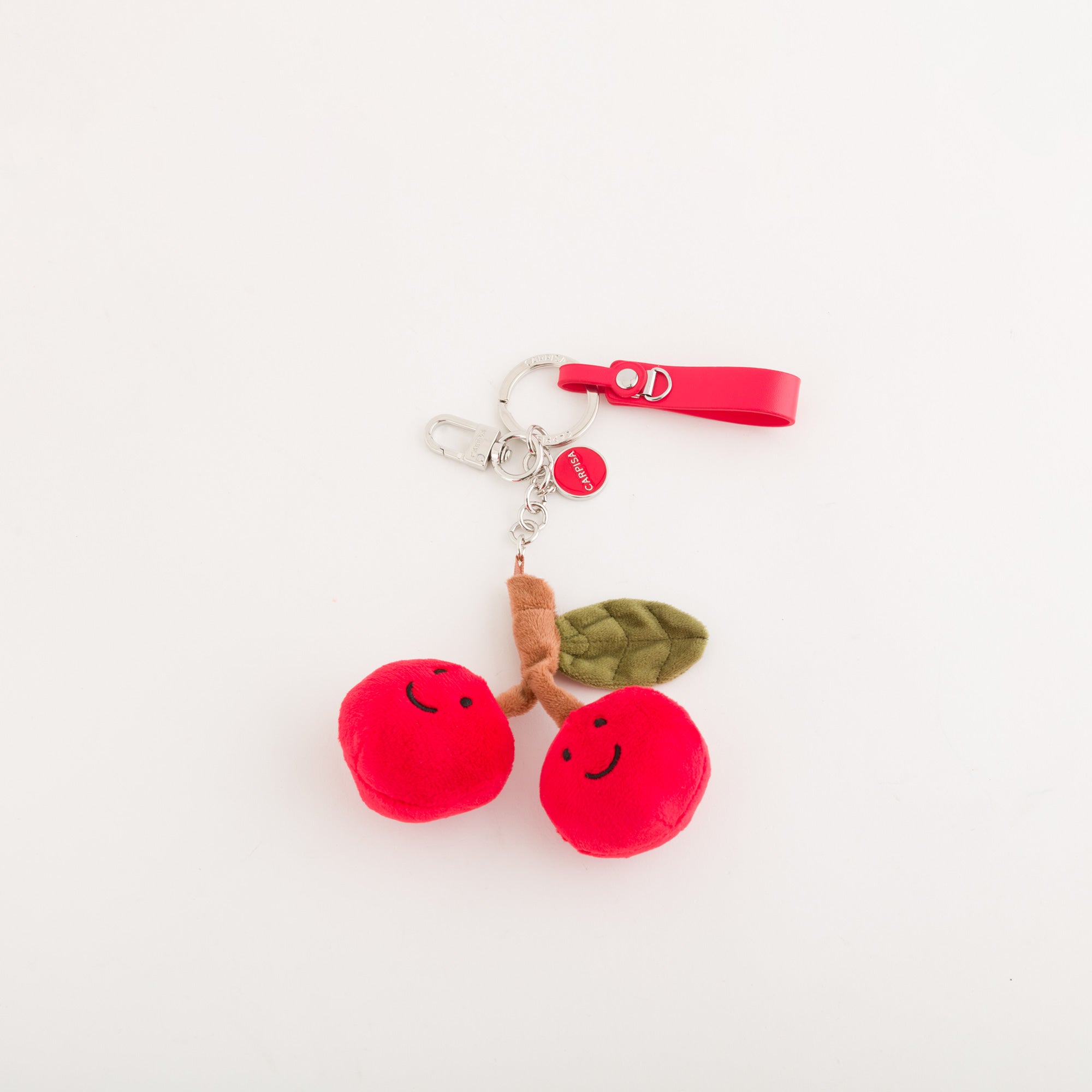 Carpisa Hrvatska – Fruit keychain - Women's keychain – Lipstick Red – AKD24501446 – Image 1