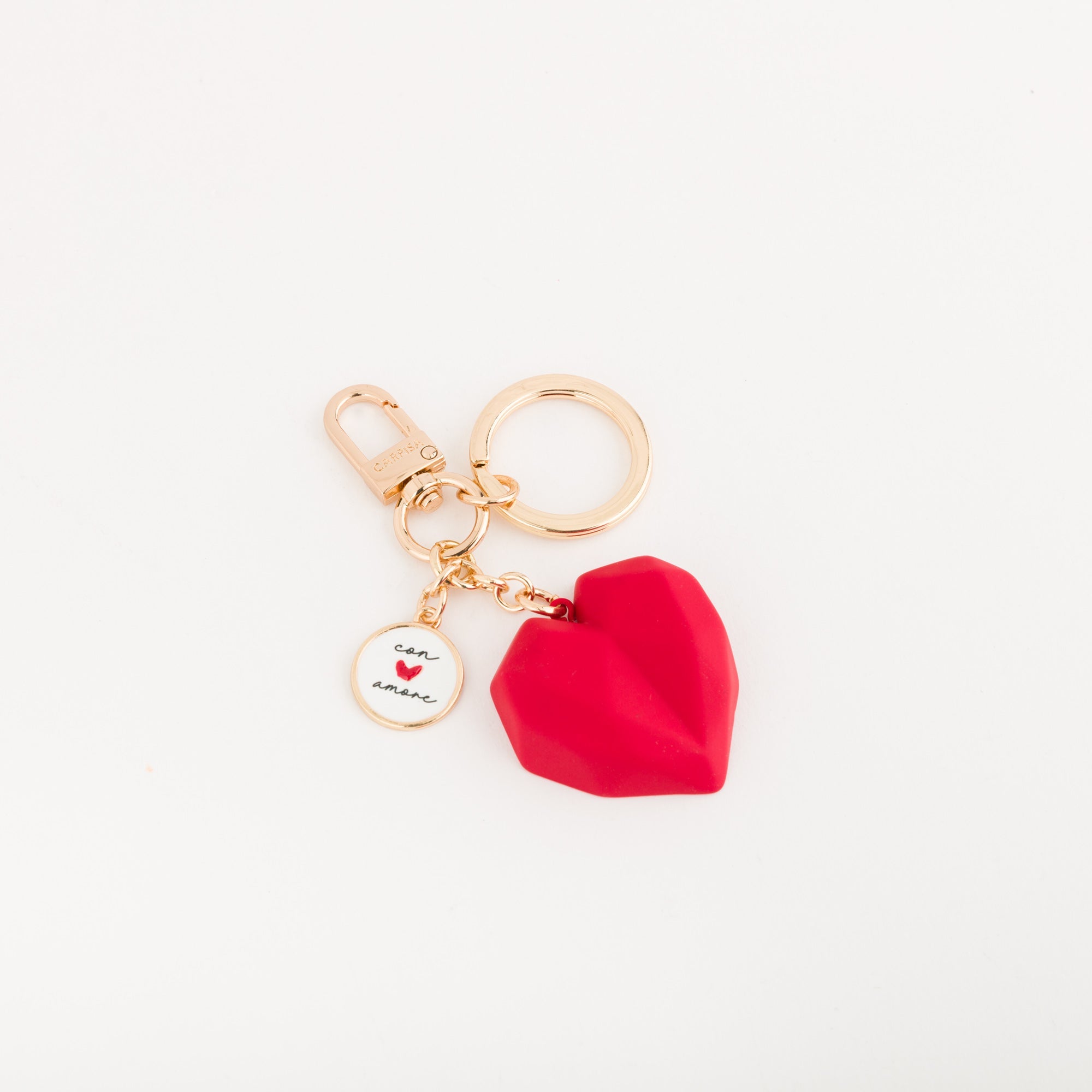 Carpisa Croatia – Rosa heart - Women's keychain – Lipstick Red – AKD27901446 – Image 1 |k=AKD2790144660I01_01_basechild