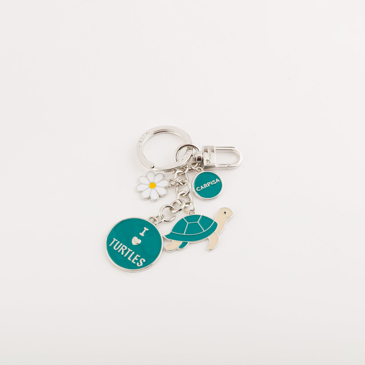 Carpisa Hrvatska â€“ Icon keychain - Portachiavi Metallo Donna â€“ Teal â€“ AKD59805546 â€“ Image 1