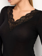 Yamamay Croatia Long-sleeve v neck T-shirt | AMAD193005072_03_acb99b34-cfcc-4065-b4cc-be43fc7cb8cb.jpg