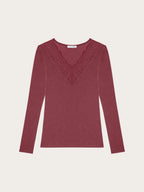Yamamay Croatia Long-sleeve v neck T-shirt | AMAD193005092_06_a9c9b470-ca81-4ac1-b19e-14301927af87.jpg