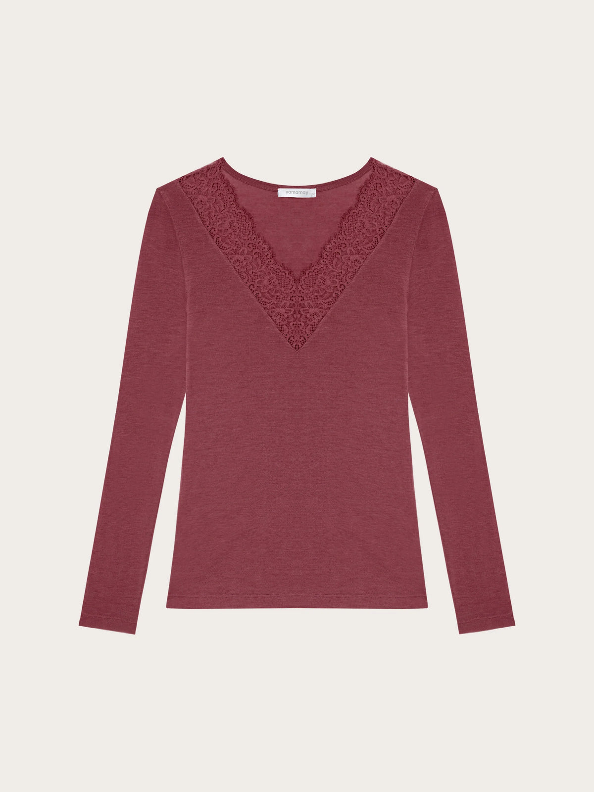 Yamamay Croatia Long-sleeve v neck T-shirt | AMAD193005092_06_a9c9b470-ca81-4ac1-b19e-14301927af87.jpg