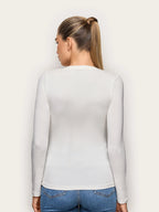 Yamamay Croatia Long-sleeve v neck T-shirt | AMAD193006096_05.jpg