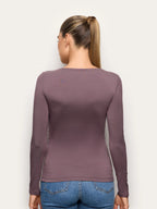 Yamamay Croatia Long-sleeve boat neck T-shirt | AMAD193007063_05.jpg