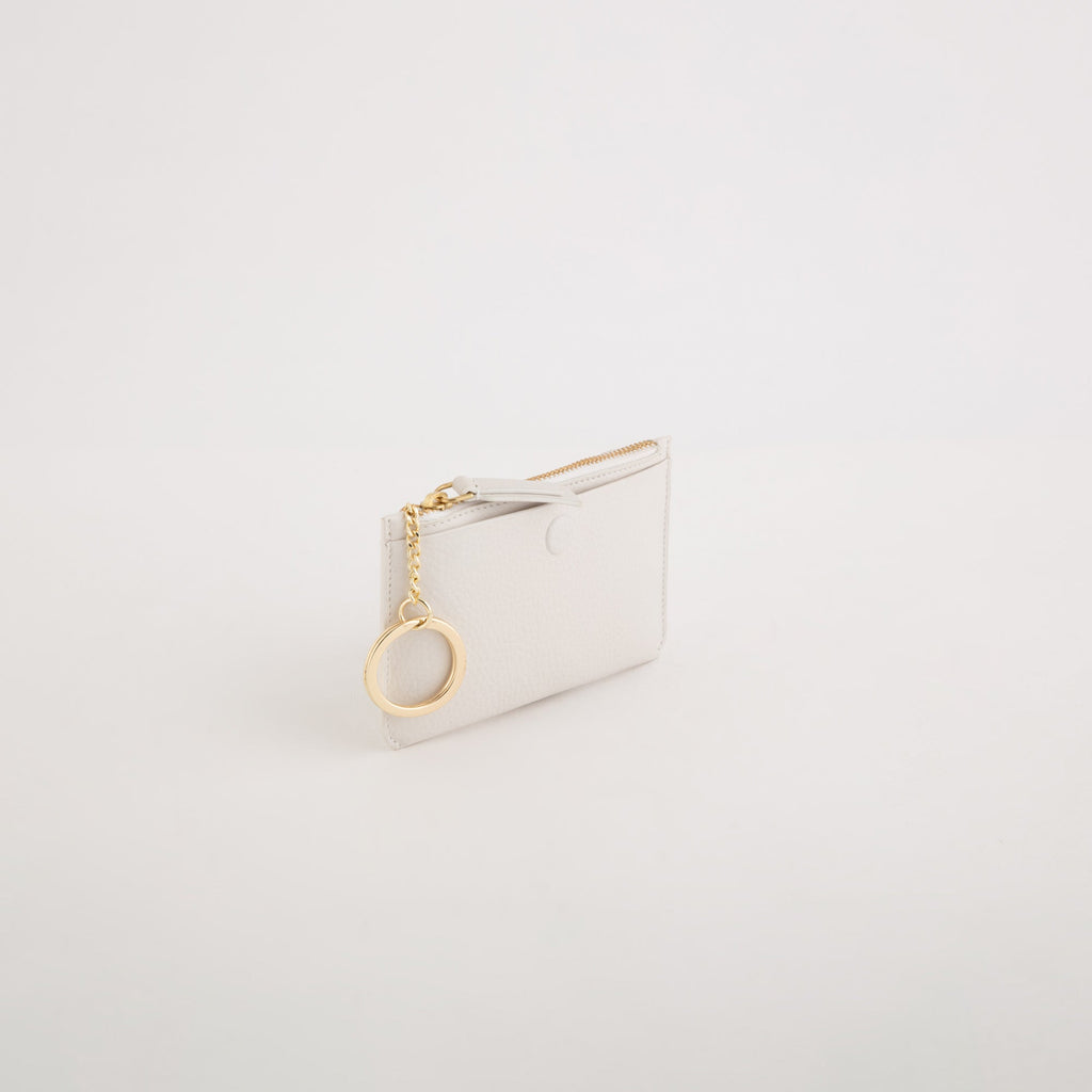 Carpisa Hrvatska – Delta spring wallet - Women's Purse With Keychain – White Cloud – APD36805446 – Image 1