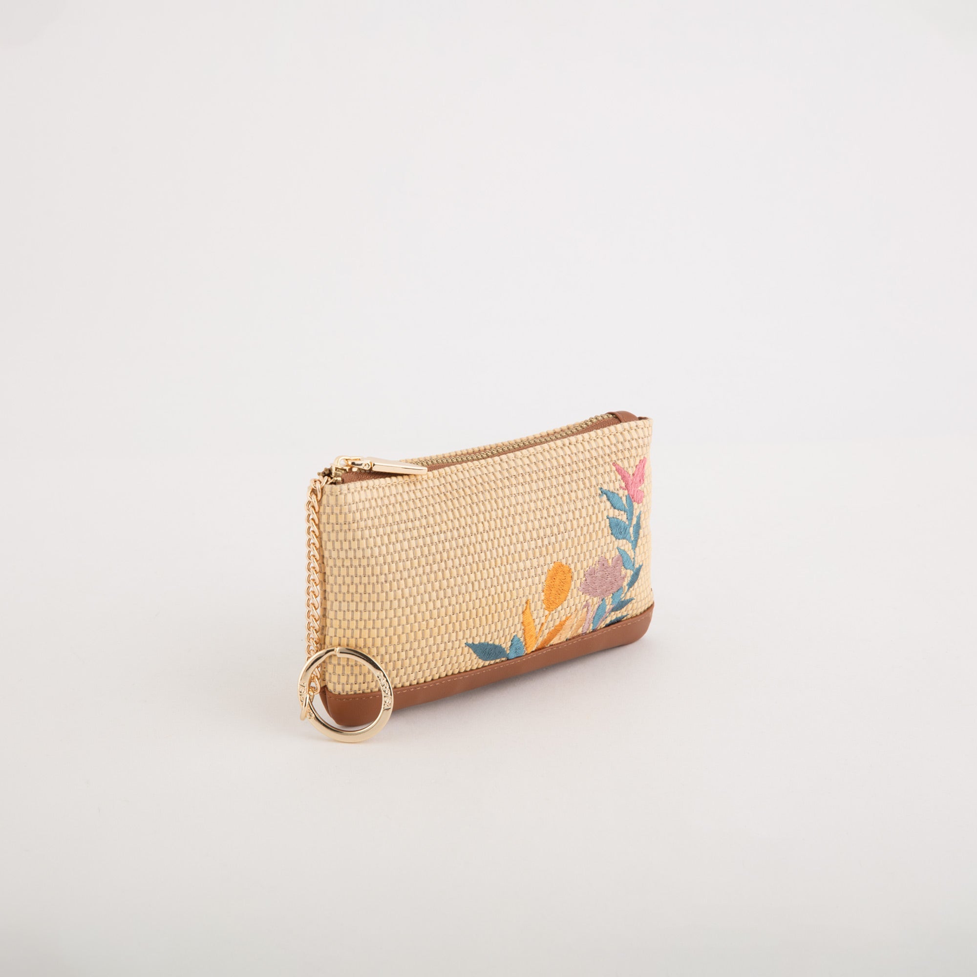 Carpisa Hrvatska – Camomilla wallet v3 - Women's Coin Purse With Keychain – Natural/Multicolour – APD42203446 – Image 1