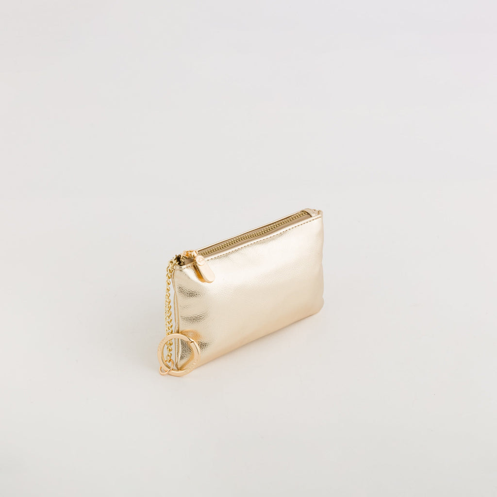 Carpisa Hrvatska – Berenice wallet v3 - Women's Purse With Keychain – Light Gold – APD42503446 – Image 1