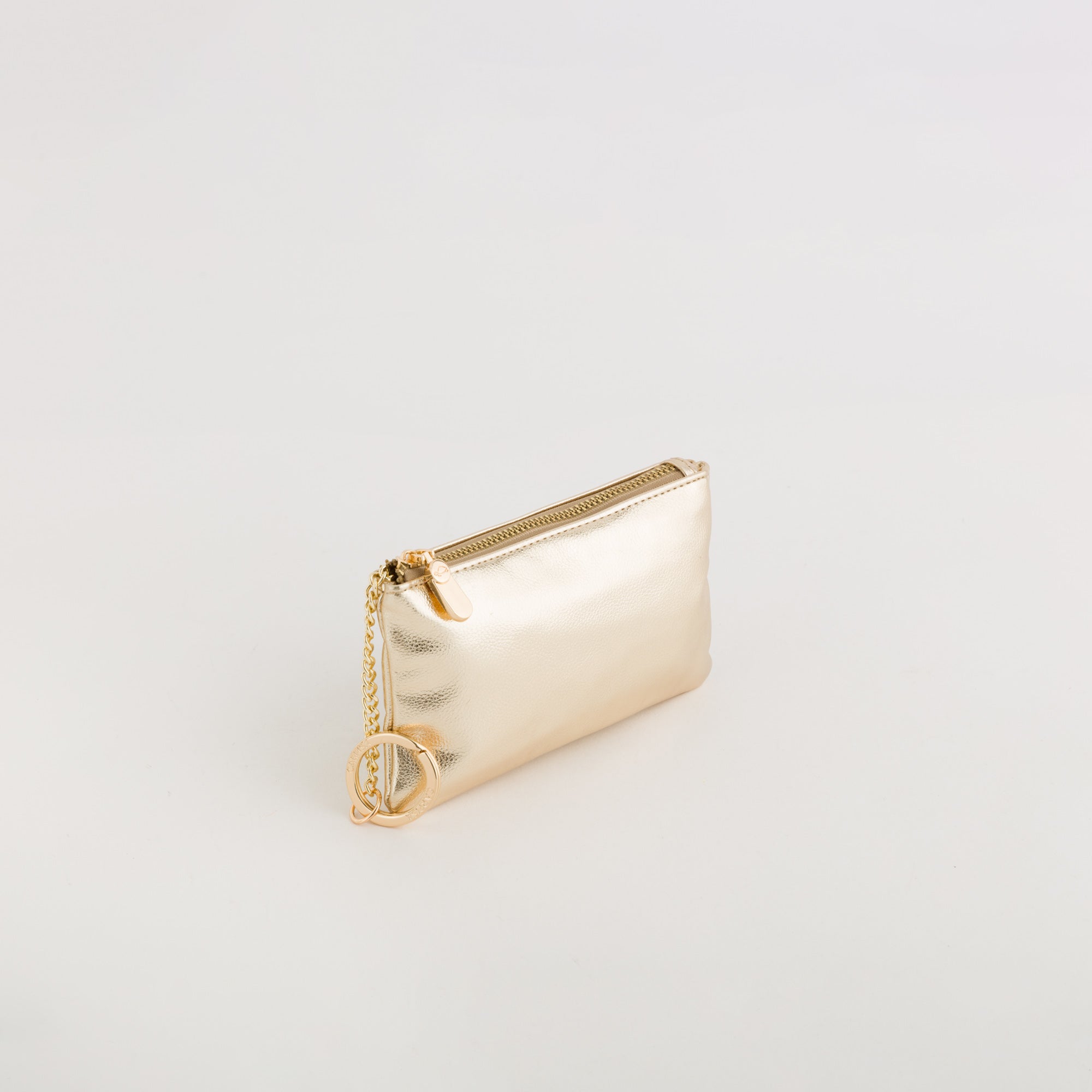 Carpisa Hrvatska – Berenice wallet v3 - Women's Purse With Keychain – Light Gold – APD42503446 – Image 1