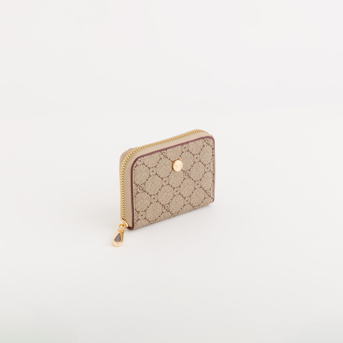 Carpisa Hrvatska â€“ Diana fall wallet - P/Women's Credit Cards â€“ Taupe/Wine â€“ APD55304546 â€“ Image 1