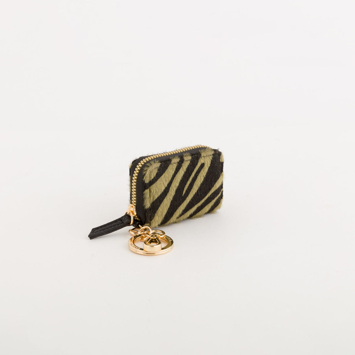 Carpisa Hrvatska â€“ Emily wallet v4 - Women's Coin Purse With Keychain â€“ Black/Olive â€“ APD71604546 â€“ Image 1