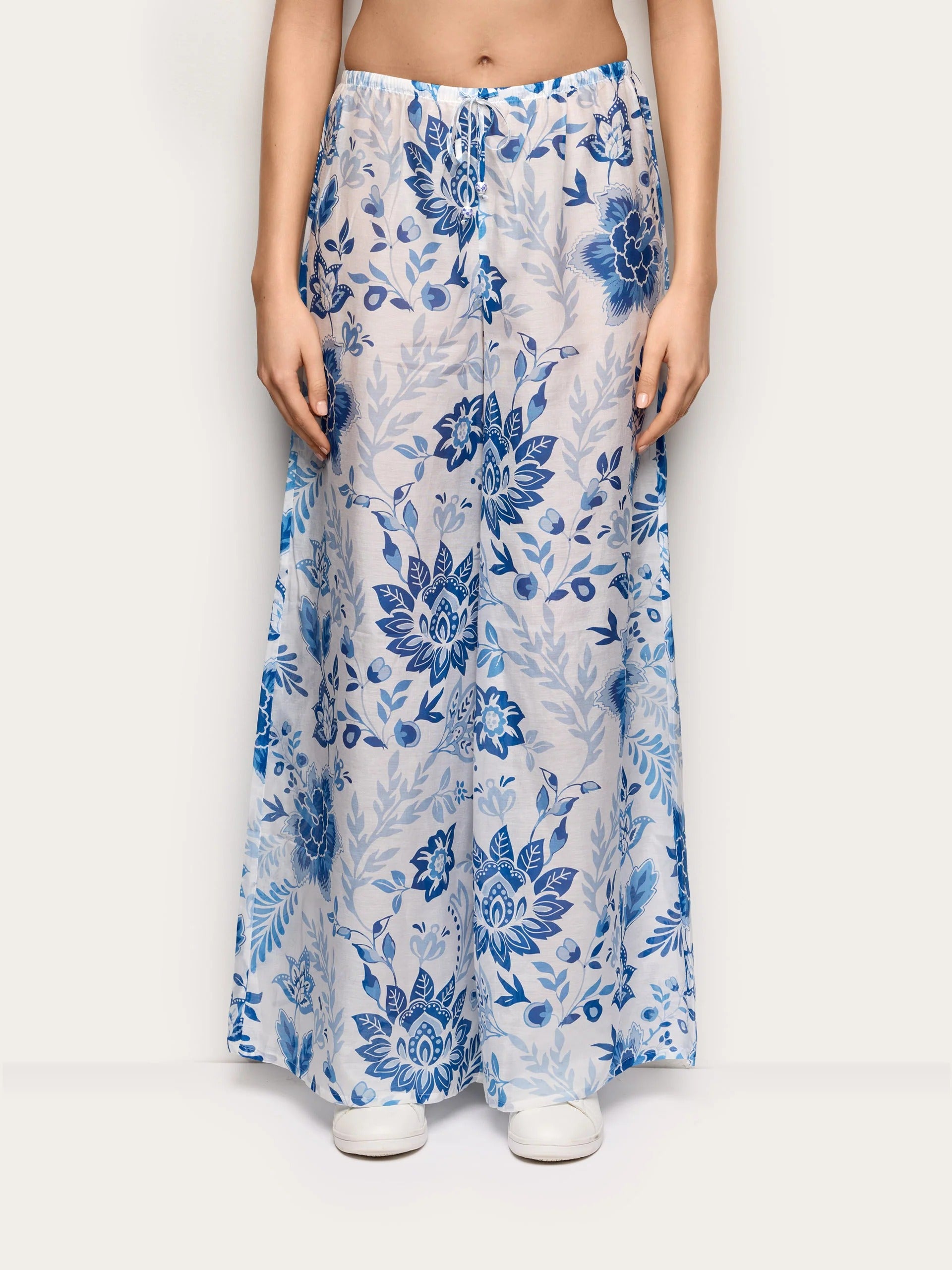 Greta Silk Blend - Ženske duge hlače