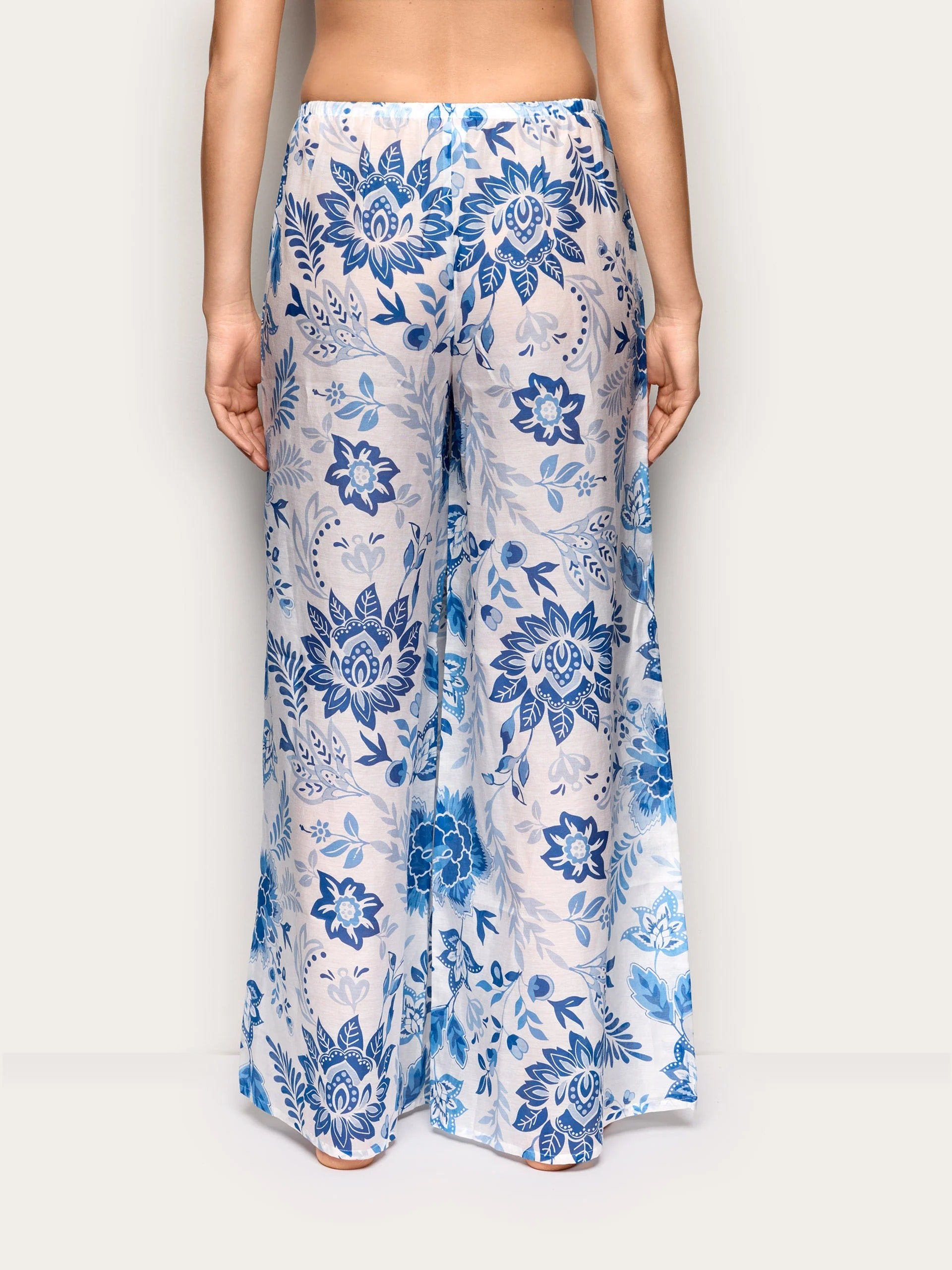 Greta Silk Blend - Ženske duge hlače