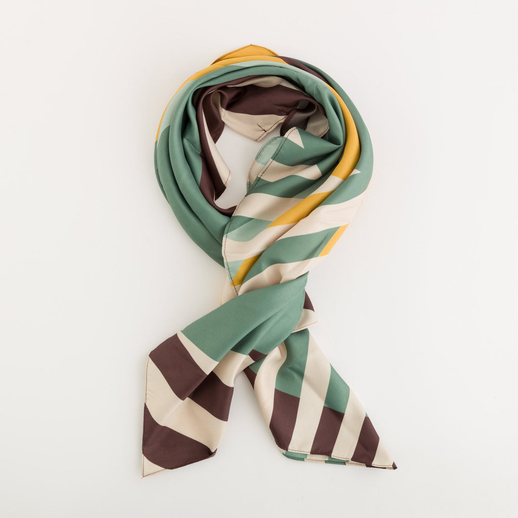 Carpisa Hrvatska – Scarf - Women's Scarf – Chocolate/multicolor – ASD60604546 – Image 1