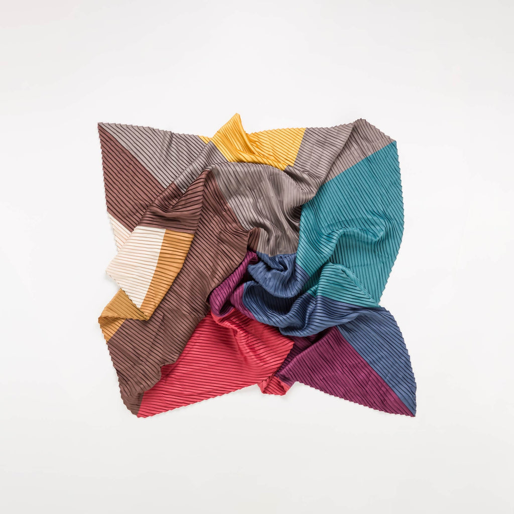 Carpisa Hrvatska – Scarf - Women's Scarf – Taupe/Multicolour – ASD60608546 – Image 2