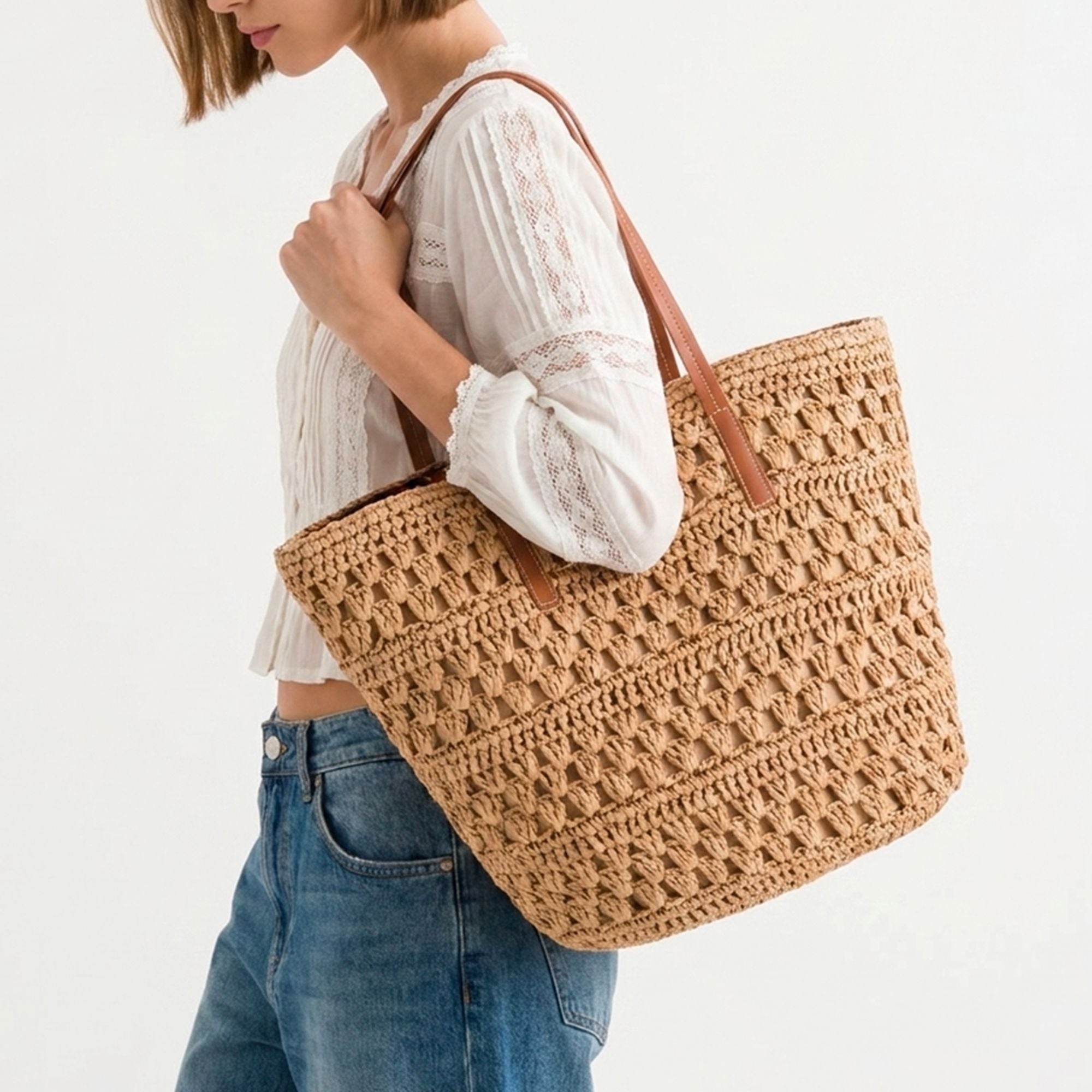 Carpisa Hrvatska – Chobe - Women's Shopping – Natural/Tan – BMD41403446 – Image 3