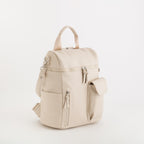 Carpisa Hrvatska – Dana v2 - Women's Backpack/Shoulder Bag – Cream – BSD47902546 – Image 1