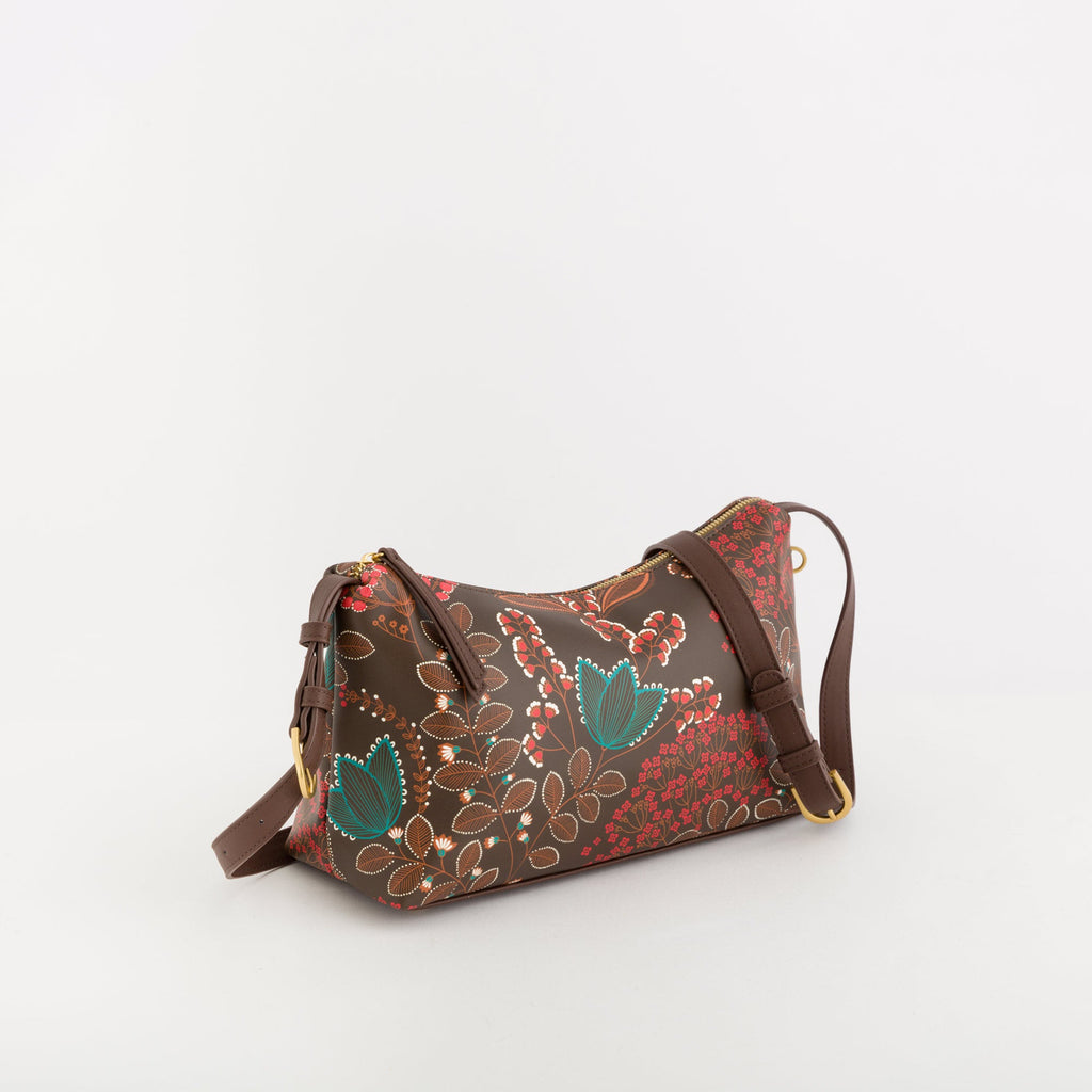 Carpisa Hrvatska â€“ Patty v2 - Women's Bag â€“ Chocolate/multicolor â€“ BSD51701546 â€“ Image 1
