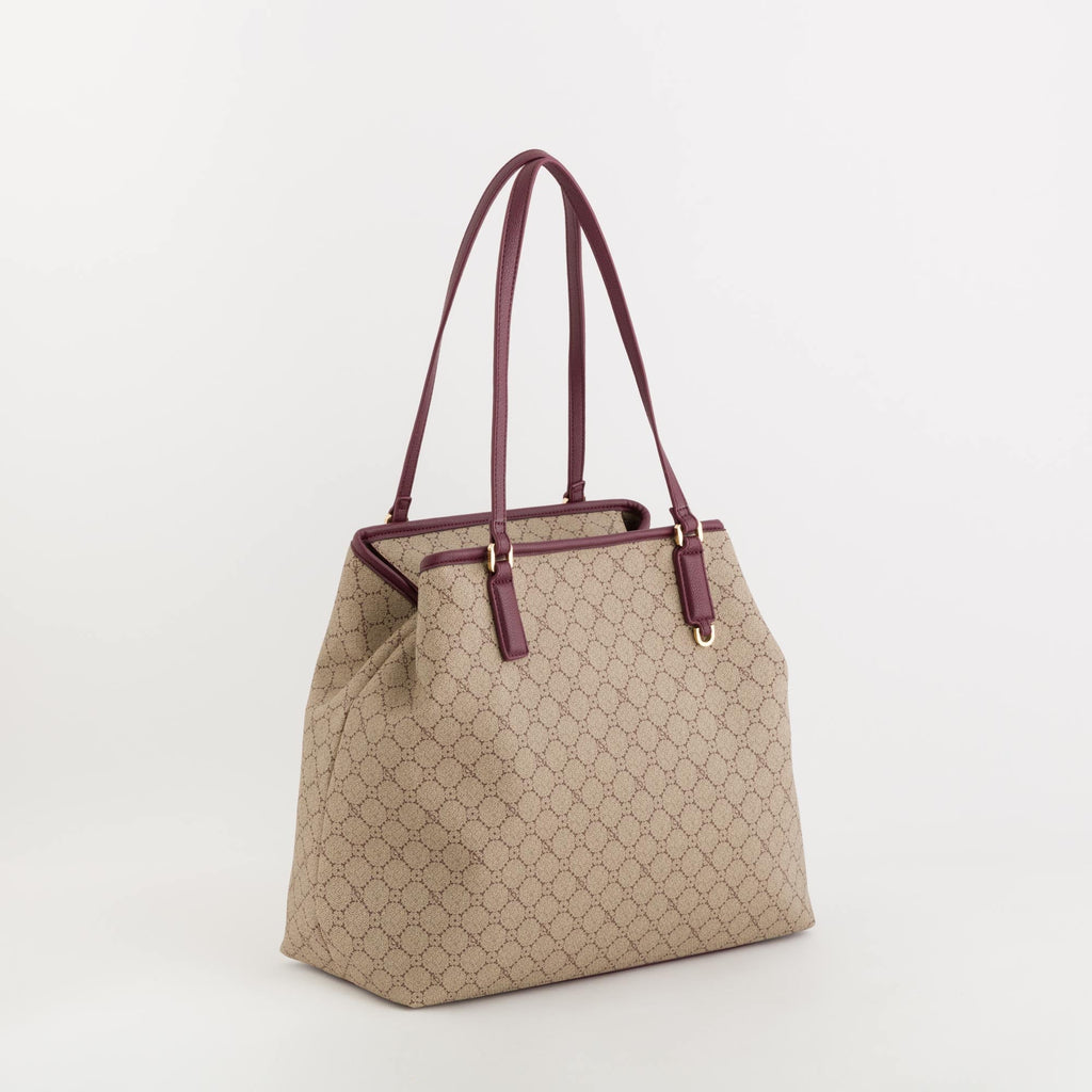 Carpisa Hrvatska â€“ Diana Fall - Women's Shopping â€“ Taupe/Wine â€“ BSD55205546 â€“ Image 1
