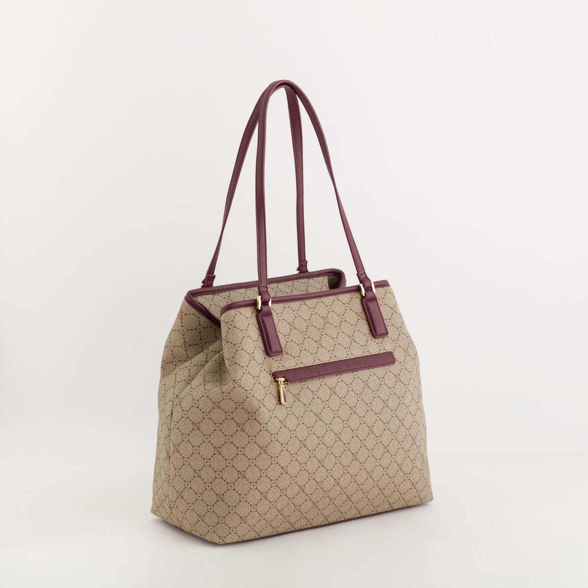 Carpisa Hrvatska â€“ Diana Fall - Women's Shopping â€“ Taupe/Wine â€“ BSD55205546 â€“ Image 2