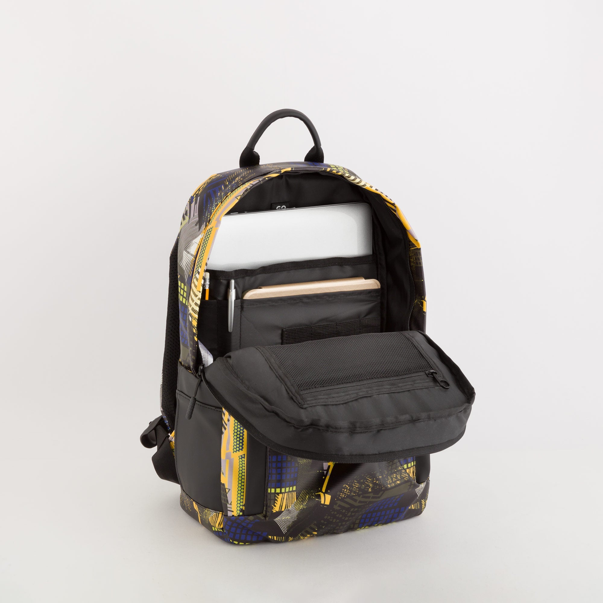 Carpisa Hrvatska – Houston go - Men's Backpack – Black/Multicolour – BSD57201546 – Image 3
