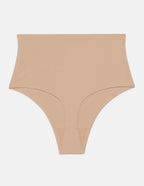 SUPERFINE SHAPING - High-waist shaping thong brief