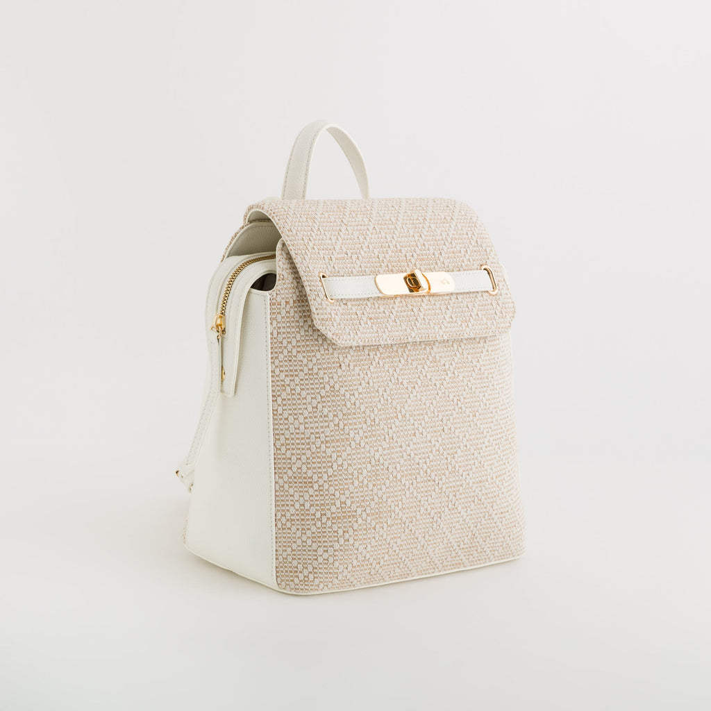 Carpisa Croatia – Begonia - Women's Backpack – Natural/White – BTC64303445 – Image 1 |k=BTC6430344513801_01_basechild