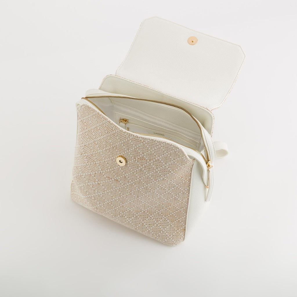 Carpisa Croatia – Begonia - Women's Backpack – Natural/White – BTC64303445 – Image 3 |k=BTC6430344513801_03