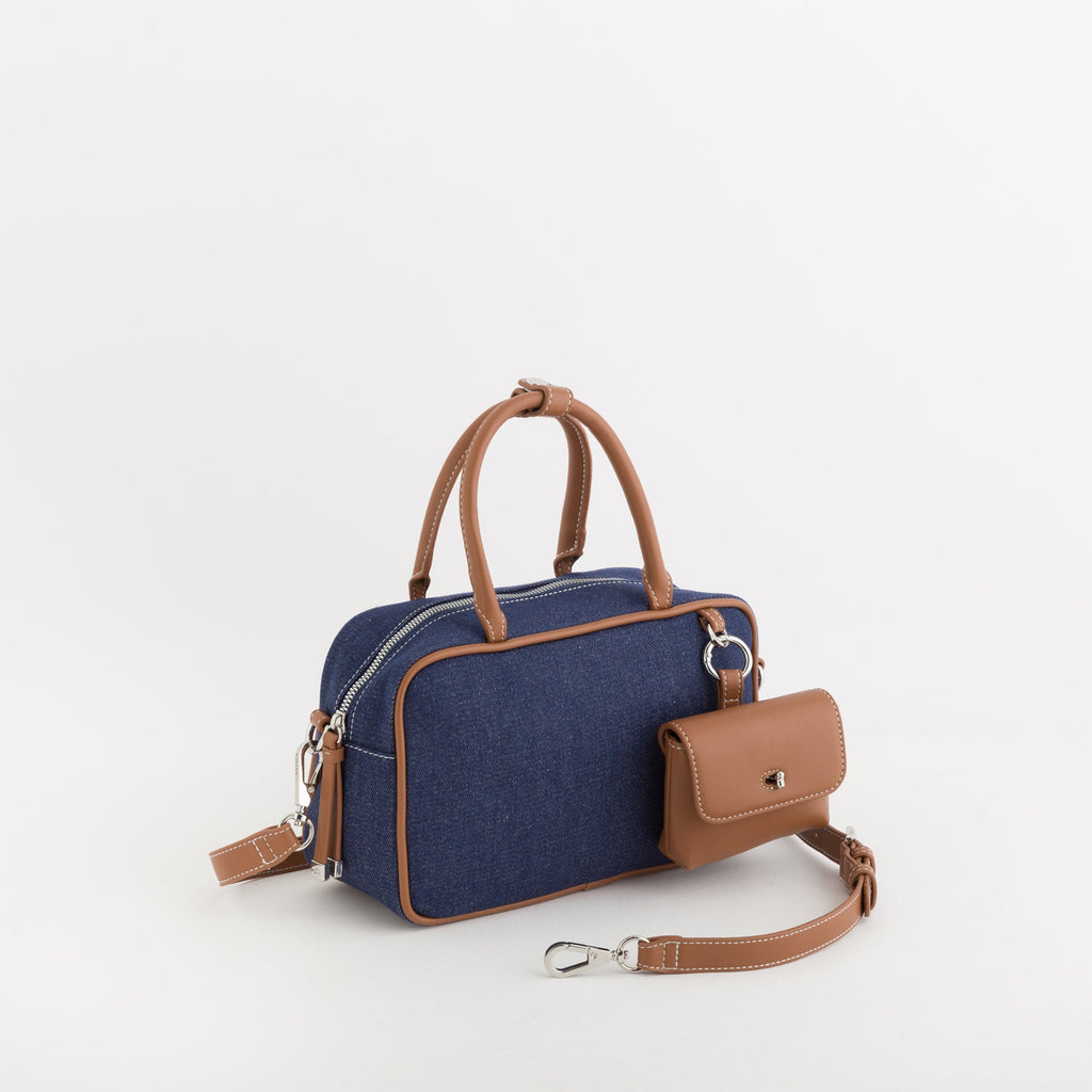 Carpisa Hrvatska – Marian v2 - Women's Briefcase – Blue Denim/Multicolour – BTD41202446 – Image 1