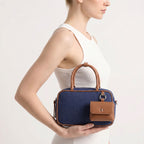 Carpisa Hrvatska – Marian v2 - Women's Briefcase – Blue Denim/Multicolour – BTD41202446 – Image 3