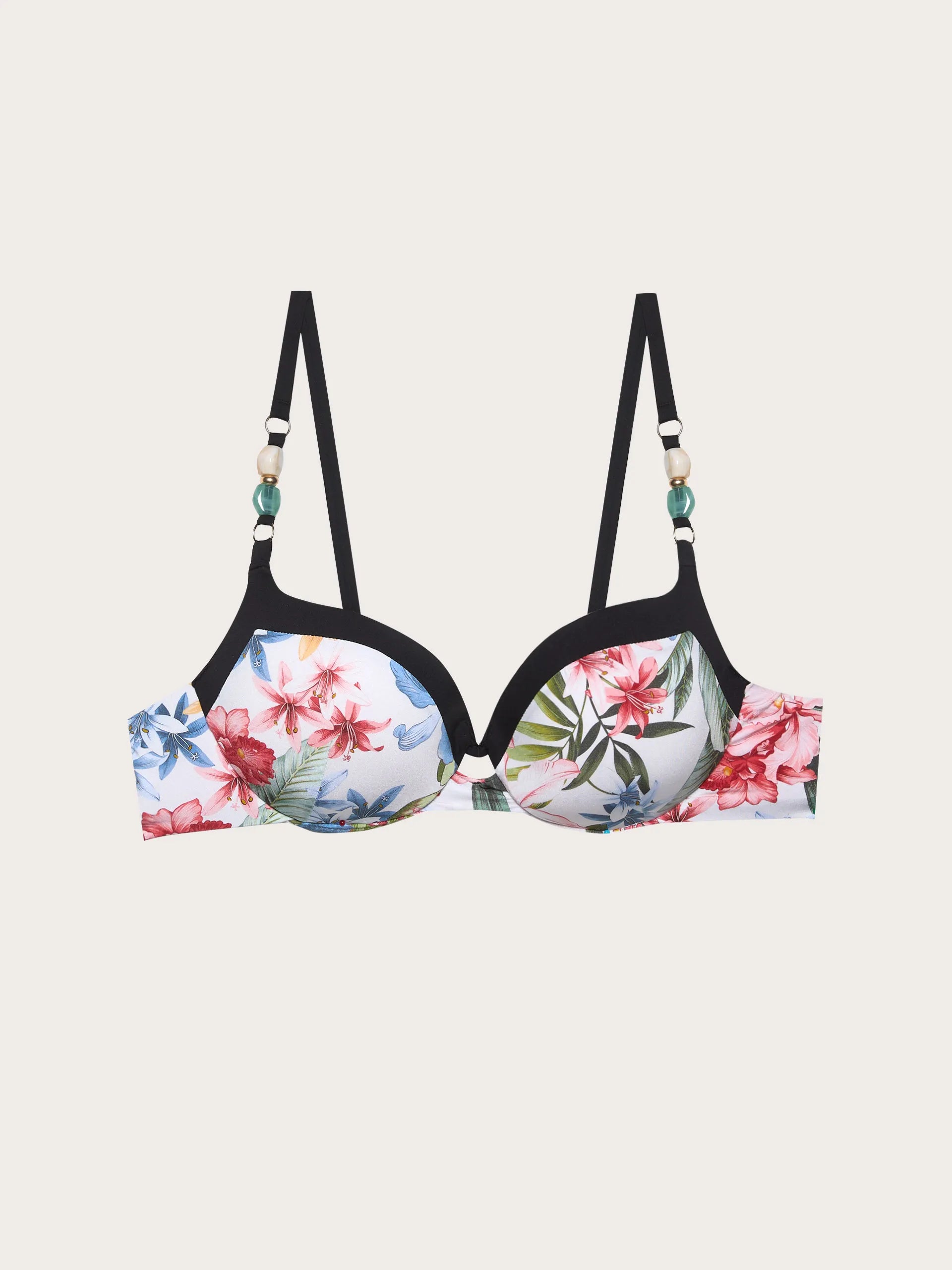 Yamamay Croatia Padded balcony bk bra in different cup sizes | CBAD192006_128_05.jpg