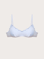 Seersucker - Podstavljeni bralette bikini grudnjak