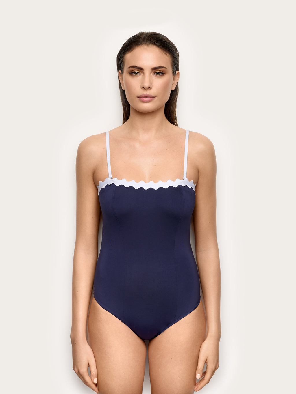 Marena - One-piece swimsuit w/remov. cup inserts