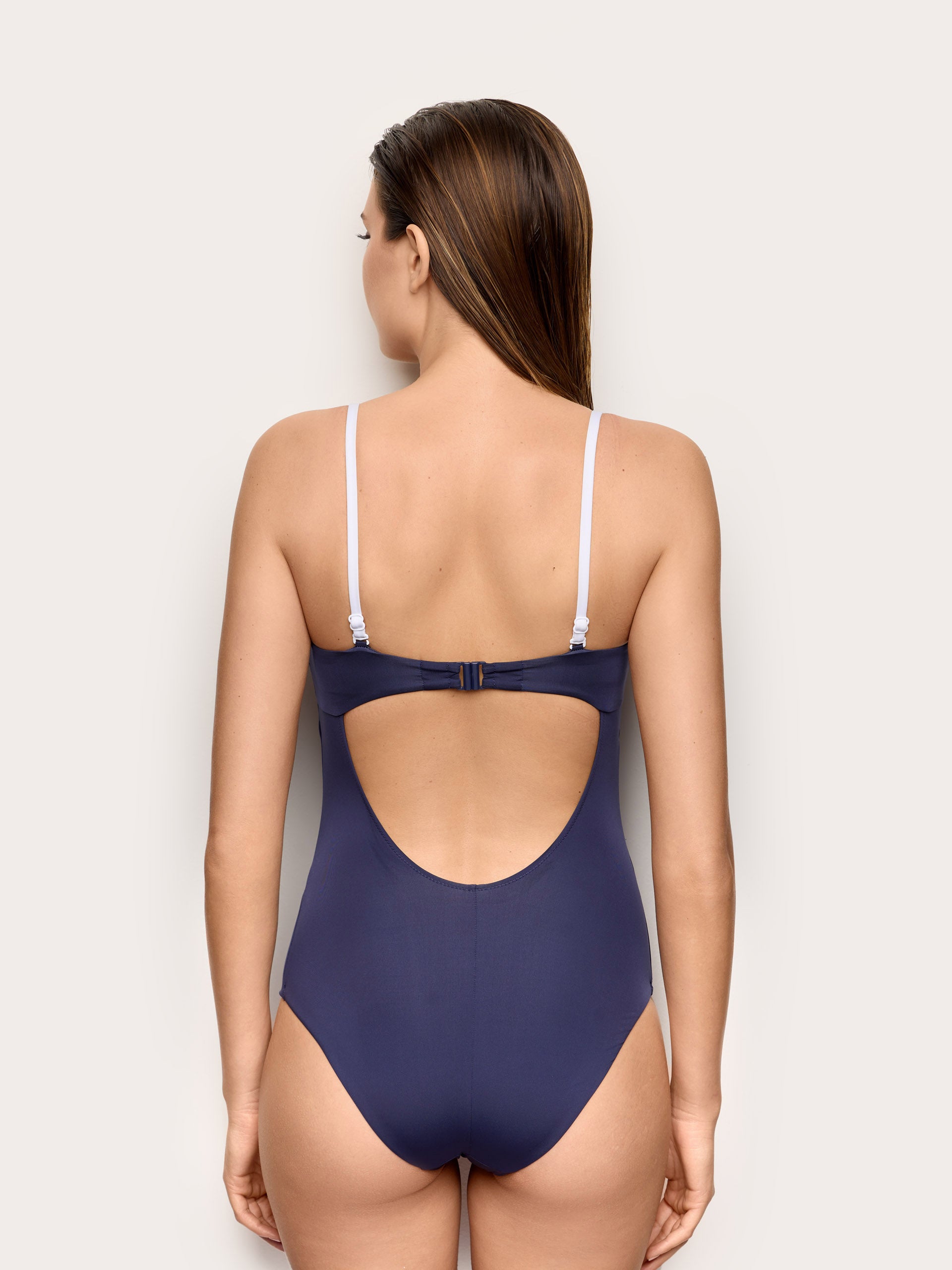 Marena - One-piece swimsuit w/remov. cup inserts