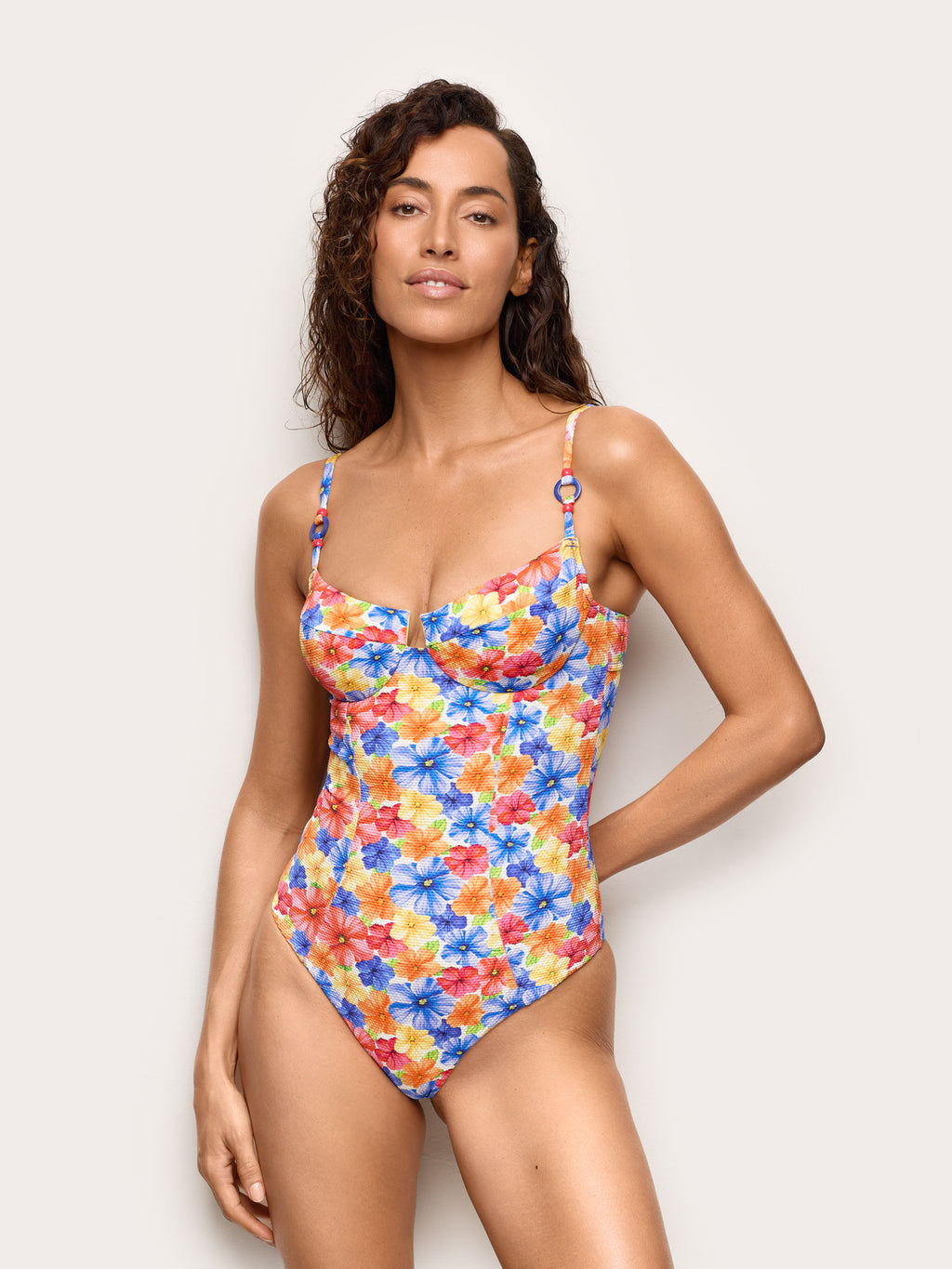 Paloma - One-piece swimsuit w/remov. cup inserts