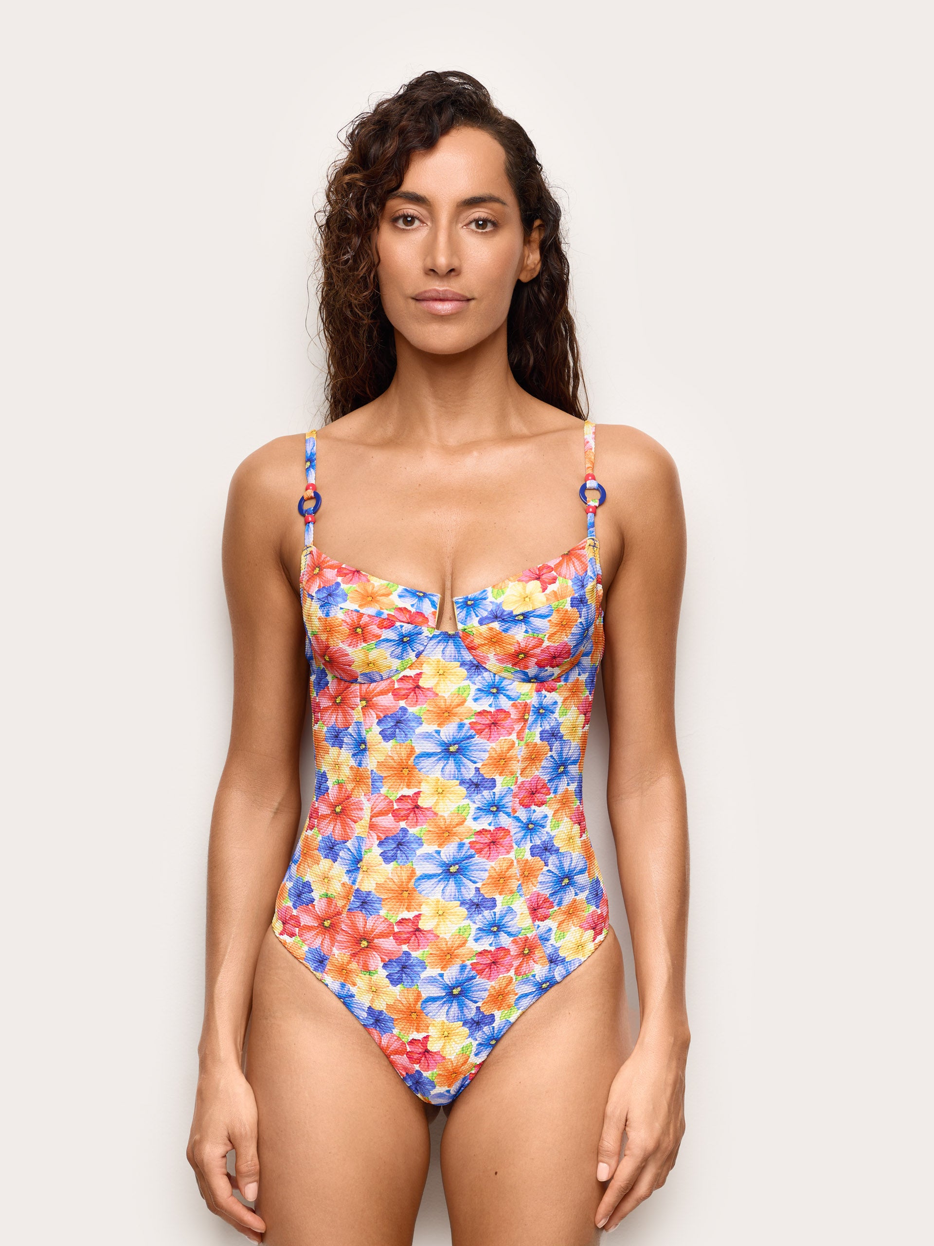 Paloma - One-piece swimsuit w/remov. cup inserts