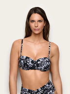 Yamamay Croatia Padded bandeau bk bra in different cup sizes | CFAD192003_128_01.jpg