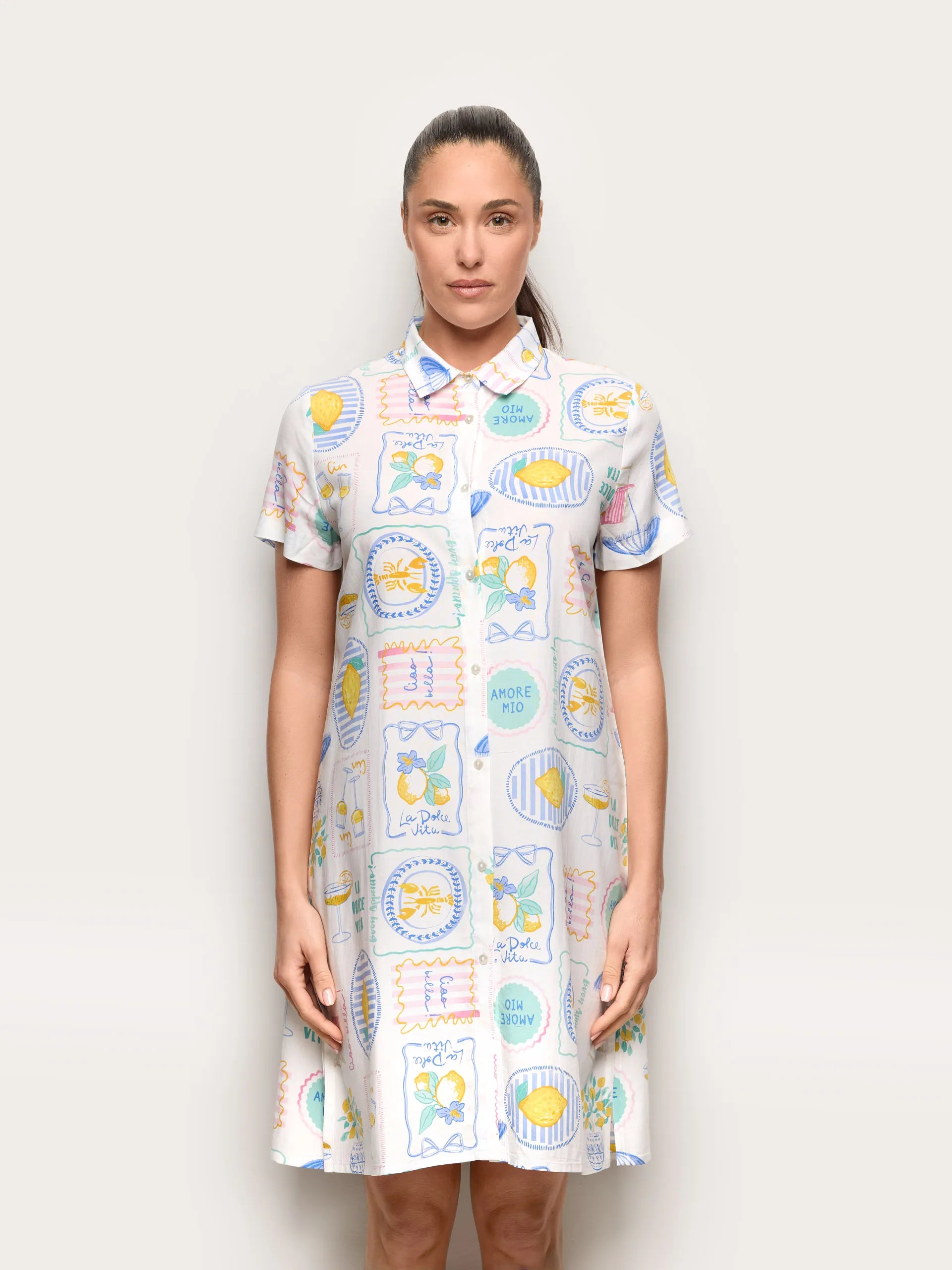 Yamamay Croatia Short-sleeve nightshirt | PCCD191005_128_02.jpg