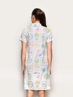 Yamamay Croatia Short-sleeve nightshirt | PCCD191005_128_04.jpg