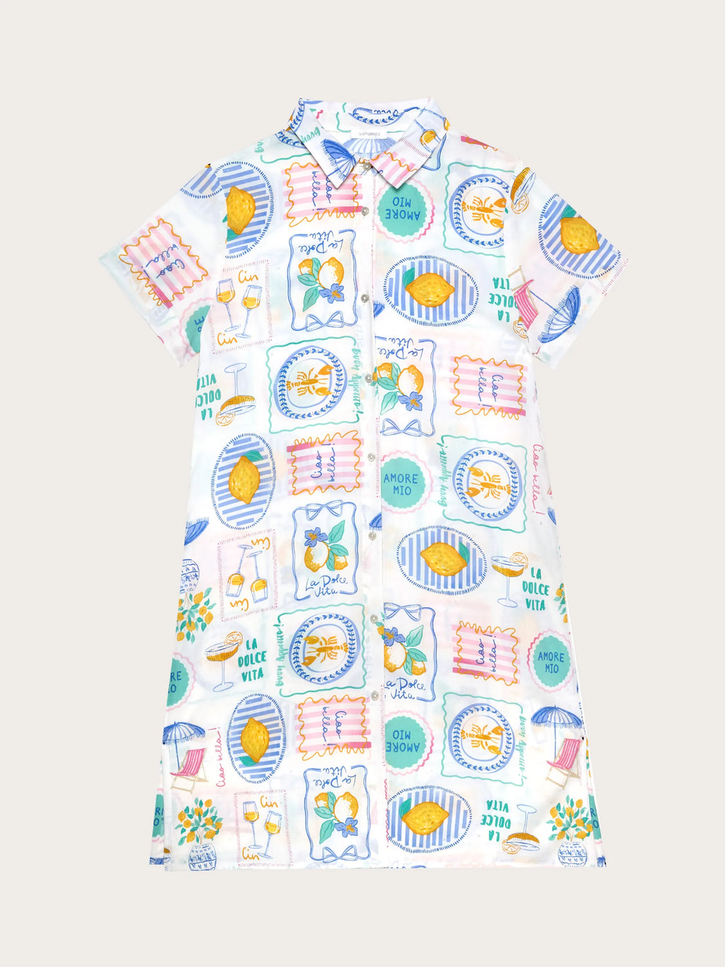 Yamamay Croatia Short-sleeve nightshirt | PCCD191005_128_05.jpg