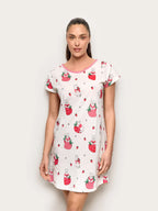 Yamamay Croatia Short-sleeve nightshirt | PCCD191007_128_01.jpg