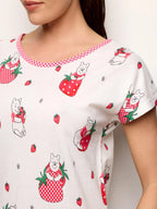 Yamamay Croatia Short-sleeve nightshirt | PCCD191007_128_02.jpg