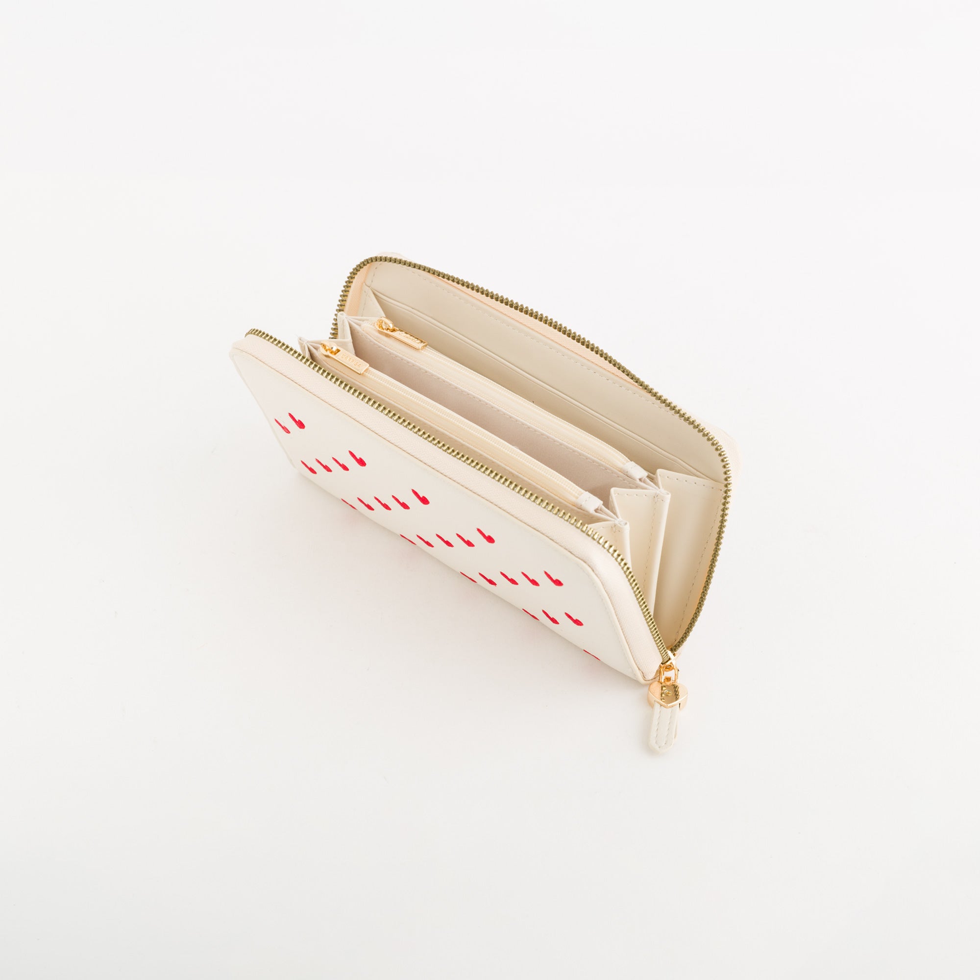 Carpisa Croatia – Lilia wallet v2 - Large Women's Wallet – Butter/Lipstick Red – PDD19301446 – Image 2 |k=PDD1930144610P01_02