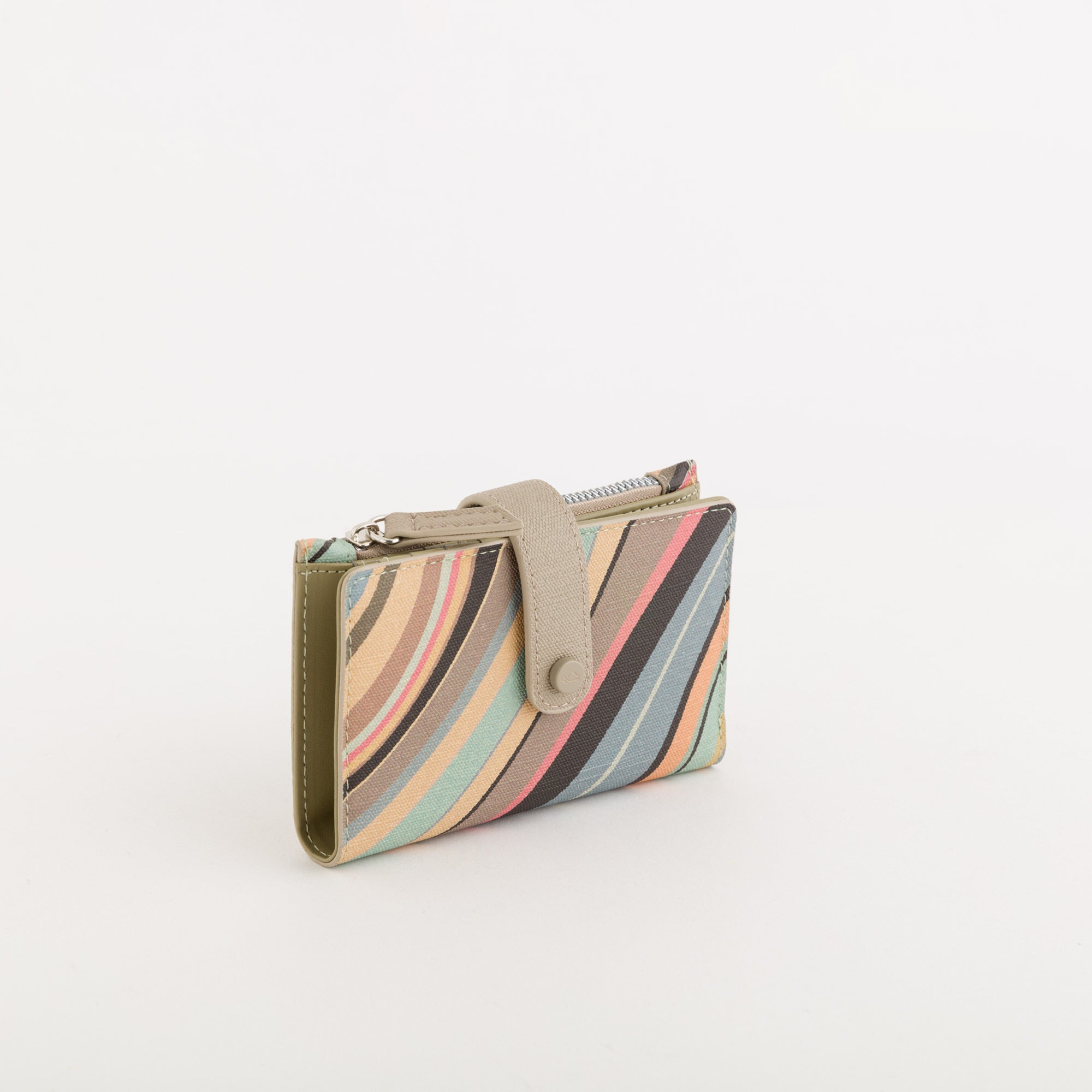 Carpisa Hrvatska – Vally wallet v1 - Women's Medium Wallet – Olive Multicolour – PDD52001546 – Image 1