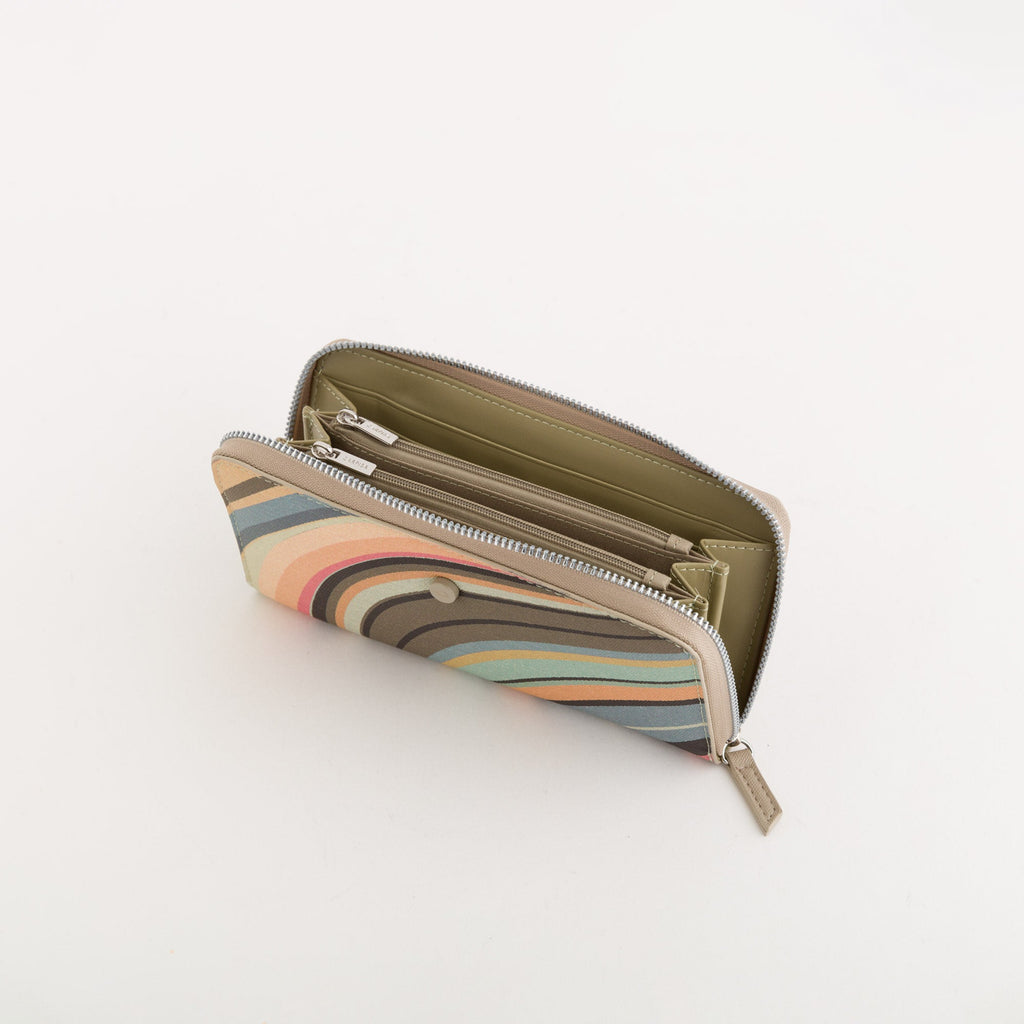 Carpisa Hrvatska – Vally wallet v1 - Large Women's Wallet – Olive Multicolour – PDD52005546 – Image 2